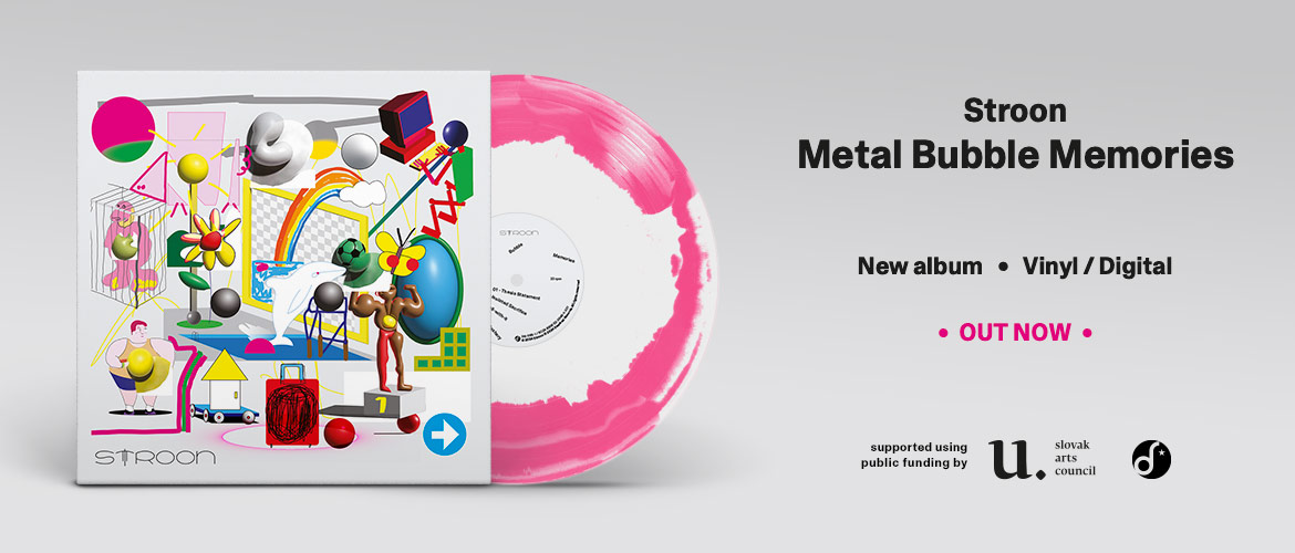 Stroon - Metal Bubble Memories (album, pink-white vinyl, limited / digital)